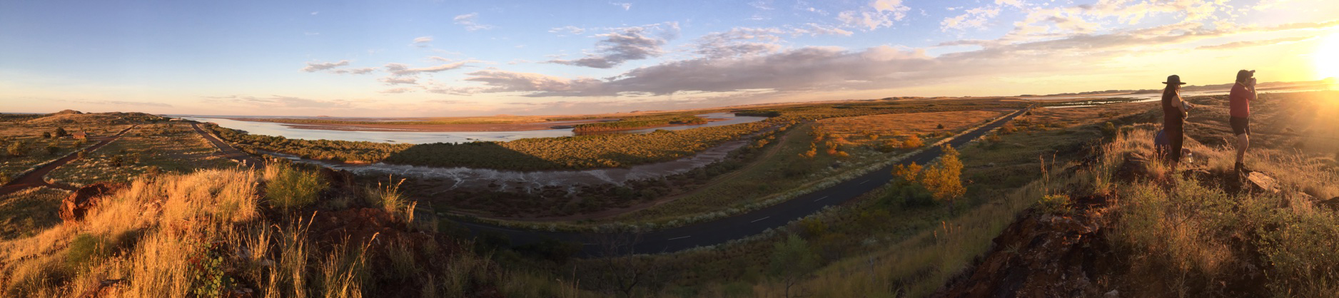 Cossack Sunset Panorama