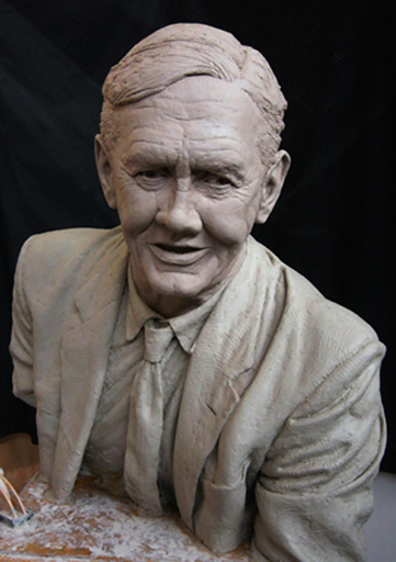 John Gorton, clay, 2004