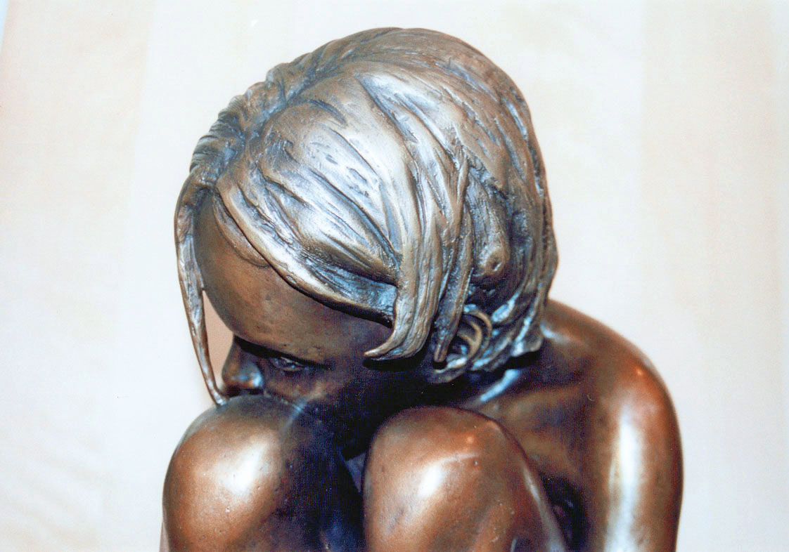 Zoe, bronze 2001, detail