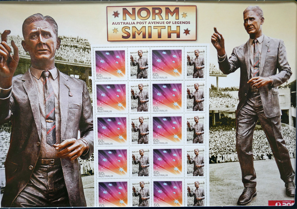 Norm Smith stamps