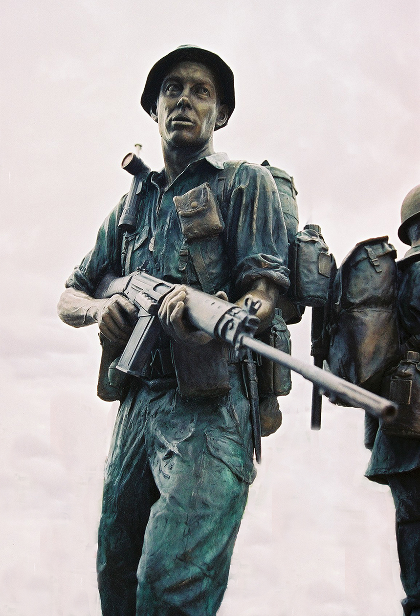 Vietnam War Memorial, 2006, detail