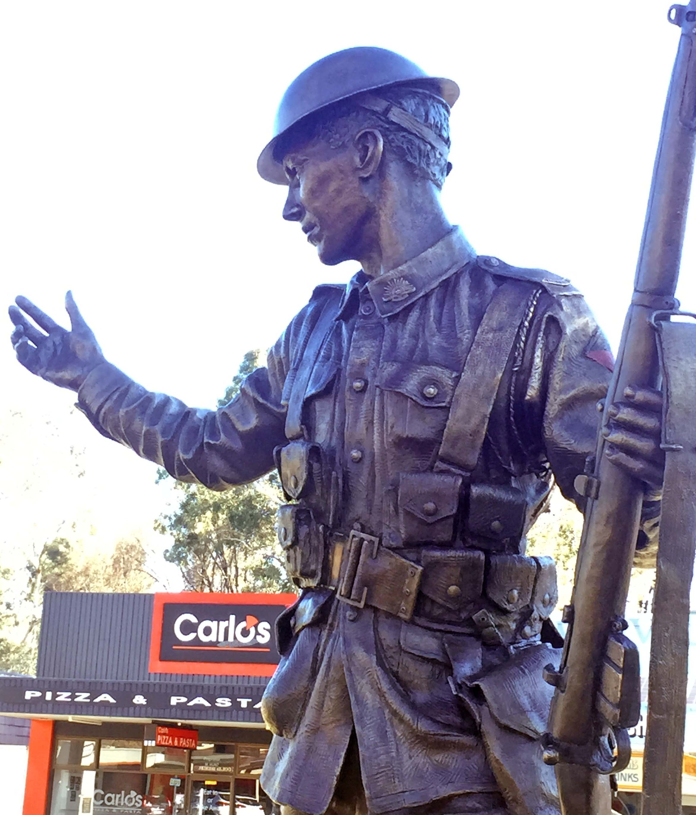 WW1 Soldier, A Lowerson VC, 2015