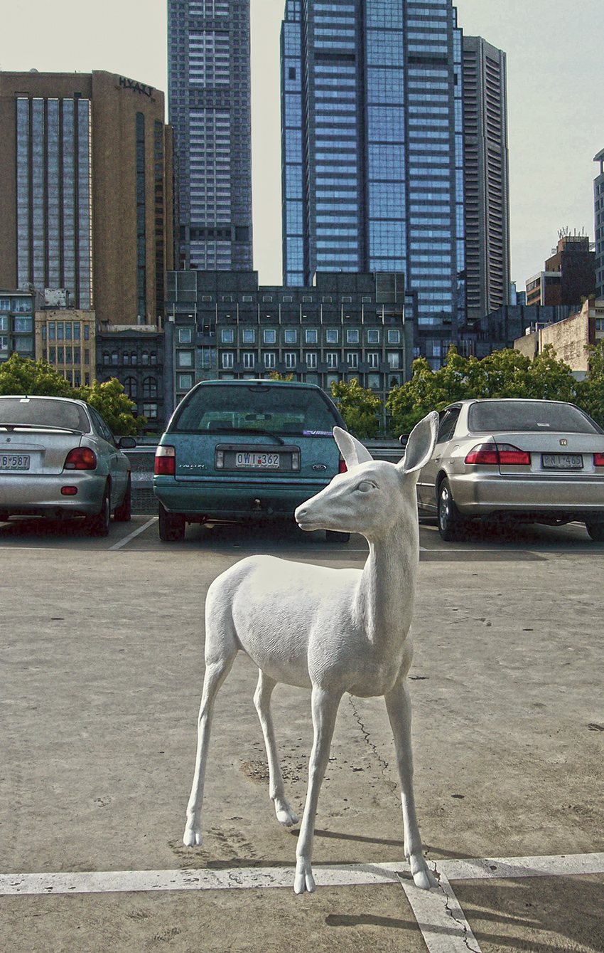 Deer sculpture, 2005