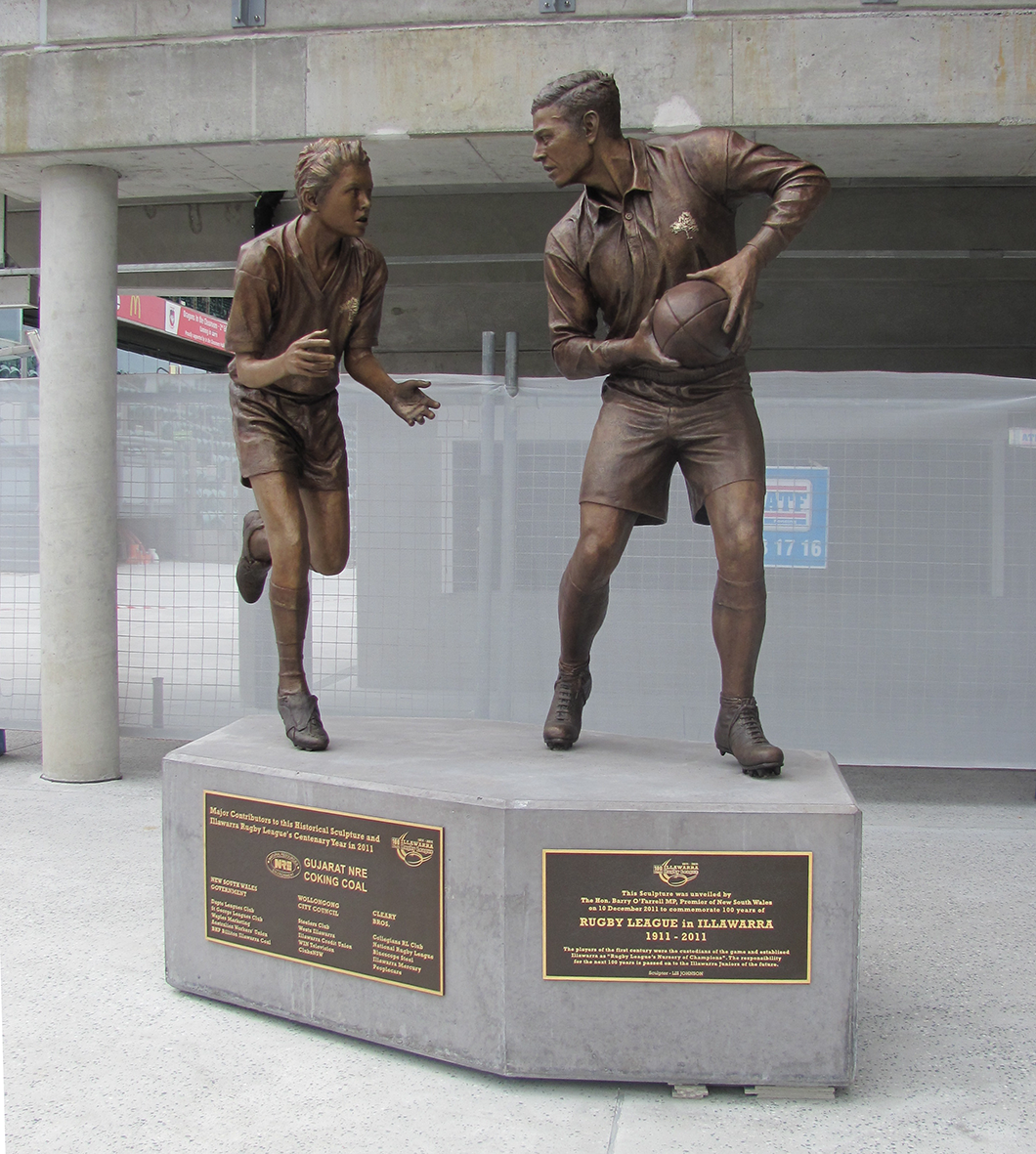 Rugby League Centenary Sculpture, 2011