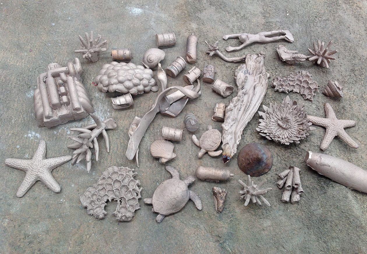 Shell… bronze components