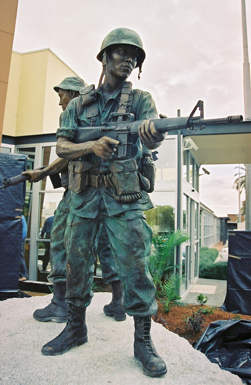 Vietnam War Memorial in Victoria, 2006